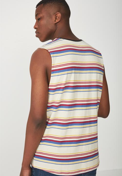 Cotton On - Tbar tank - cream 