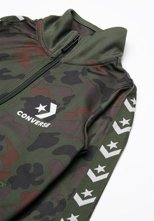 Converse - Printed tricot track jacket - multi