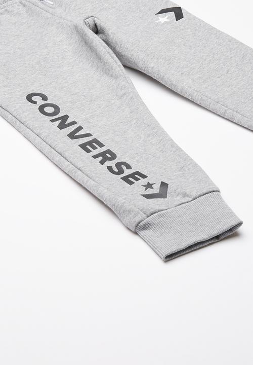 Converse - Star chevron graphic jogger - grey 