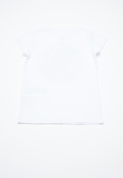 Converse - Birthday confetti tee - white