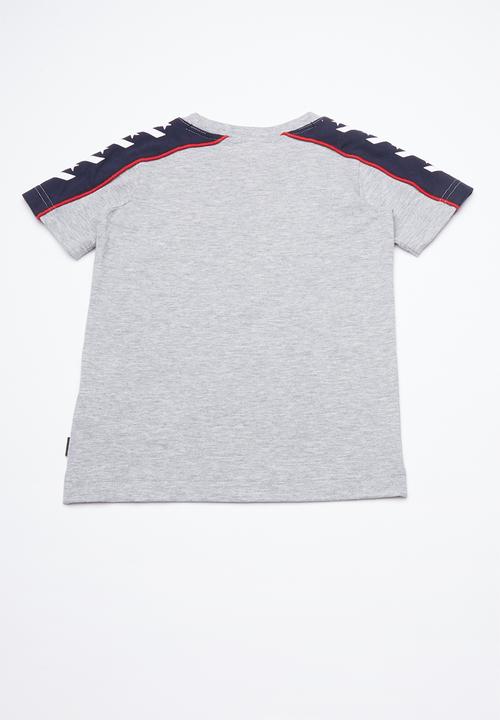 Converse - Short sleeve track tee - grey 