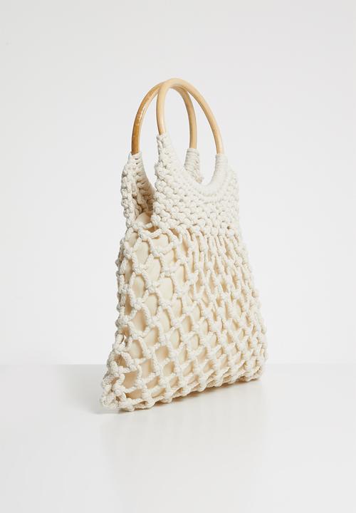 Superbalist - Mandy crochet bag - white