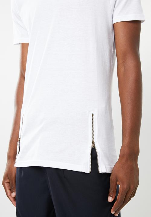 Brave Soul - Falcon short sleeve tee - white