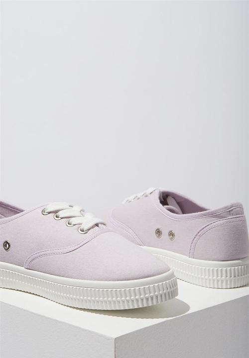 Cotton On - Casey creeper plimsoll - purple 