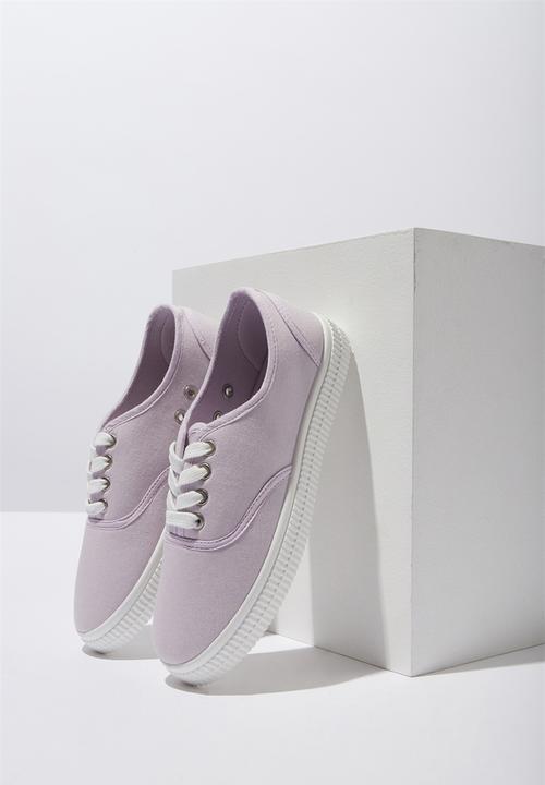Cotton On - Casey creeper plimsoll - purple 