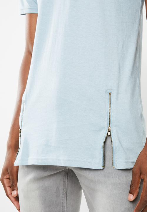 Brave Soul - Falcon short sleeve tee - blue