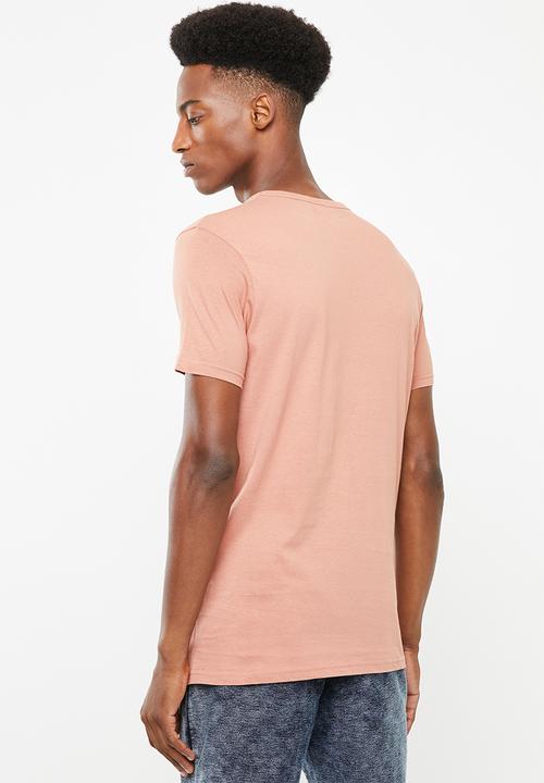 Brave Soul - Falcon short sleeve tee - pink