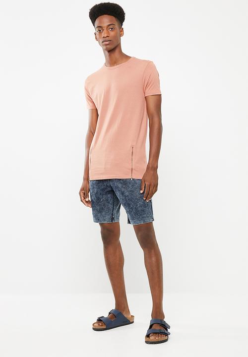 Brave Soul - Falcon short sleeve tee - pink