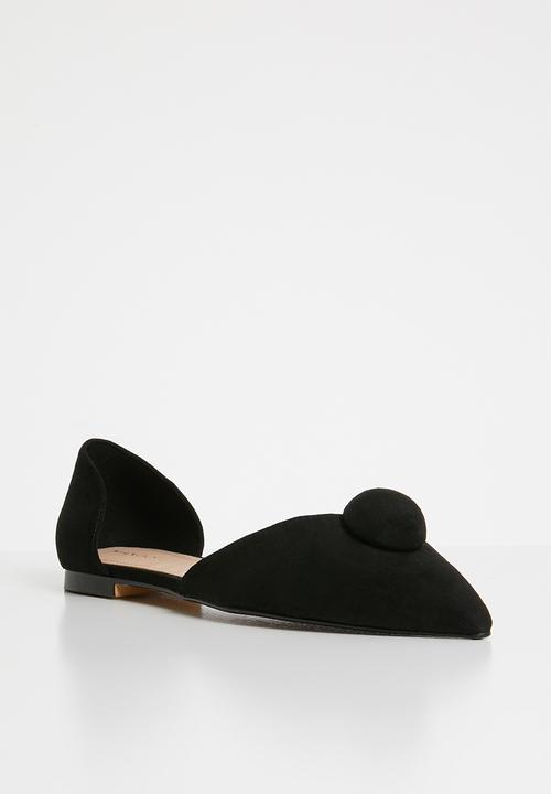 MANGO - Pom pom detail shoes - black 