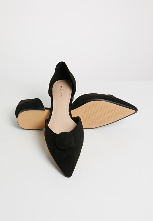 MANGO - Pom pom detail shoes - black 