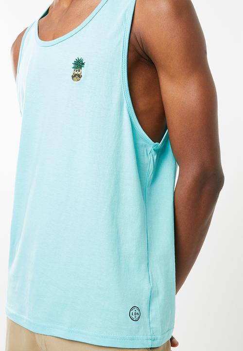 Brave Soul - Denali scoop neck vest - blue