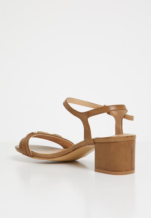 Butterfly Feet - Una block heel - tan
