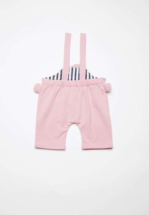 Pop Candy - Printed romper - mid pink