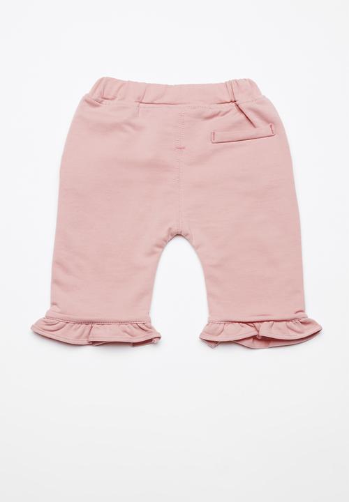 Pop Candy - Detailed butterfly leggings - mid pink