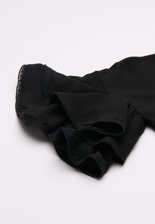 Rebel Republic - Boxy blouse - black
