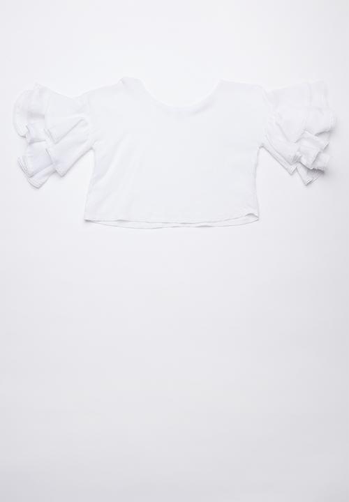 Rebel Republic - Boxy blouse - white
