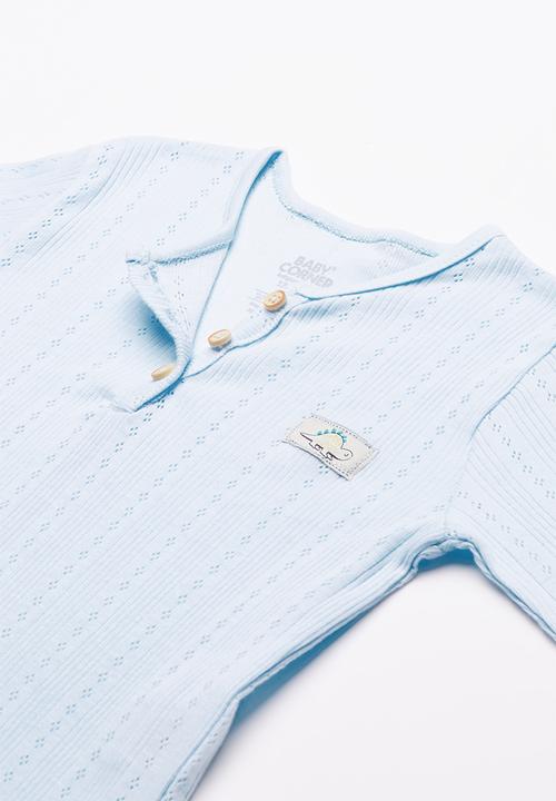 Baby Corner - Dino printed pyjama set - blue