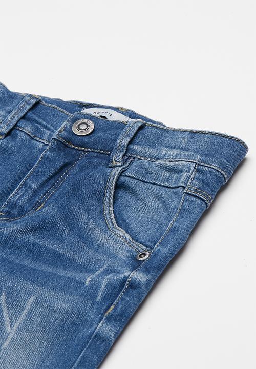 Name It - Pete regular denim pants - blue