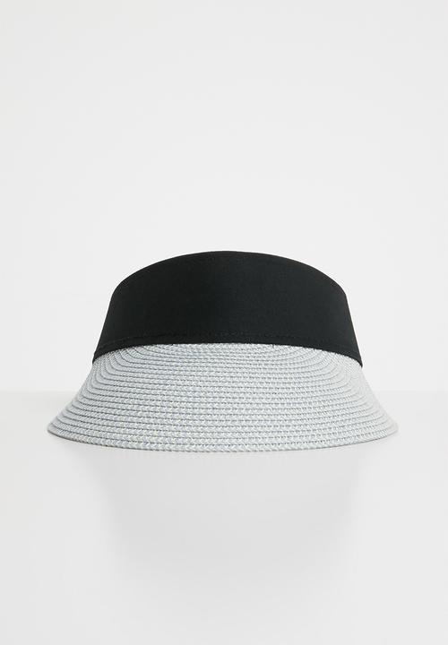 white visor cap