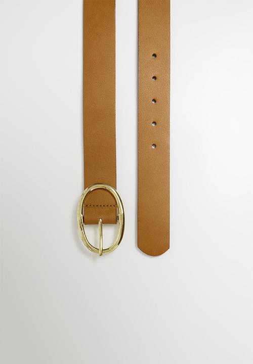Superbalist - Sofia leather jeans belt - brown 