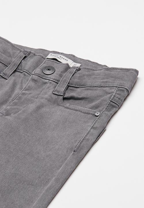 Name It - Theo adam long pants - grey