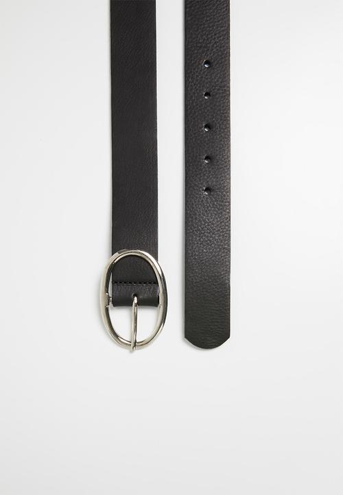 Superbalist - Sofia leather jeans belt - black