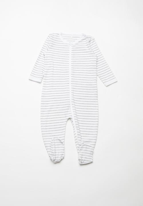Name It - Night sleepsuit 2pack - grey melange