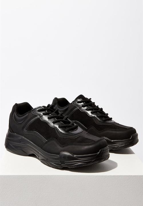 Cotton On - Erika chunky trainer - black