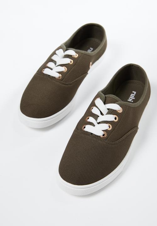 Cotton On - Juno plimsoll - khaki