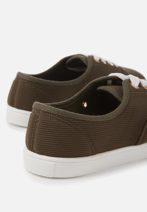 Cotton On - Juno plimsoll - khaki