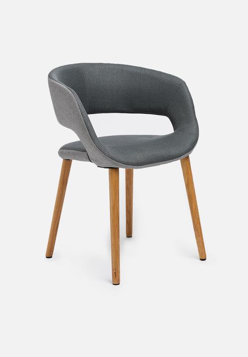 Sixth Floor - Grace dining chair - dark grey