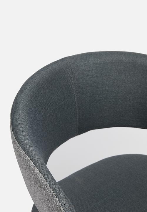 Sixth Floor - Grace dining chair - dark grey