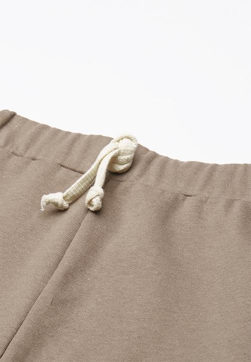 Superbalist - Contrast jogger shorts - khaki