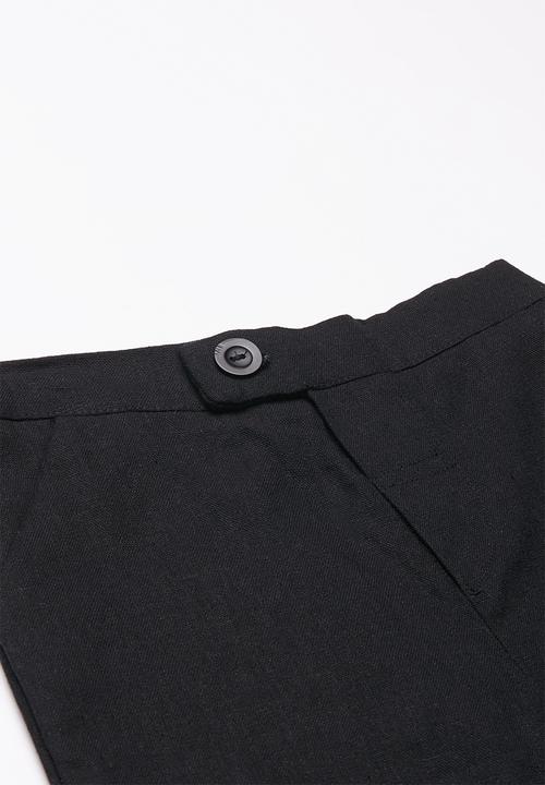 Superbalist - Linen tailored shorts - black