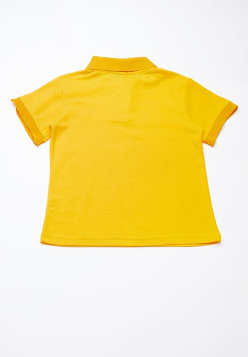 Superbalist - Pique polo shirt - yellow