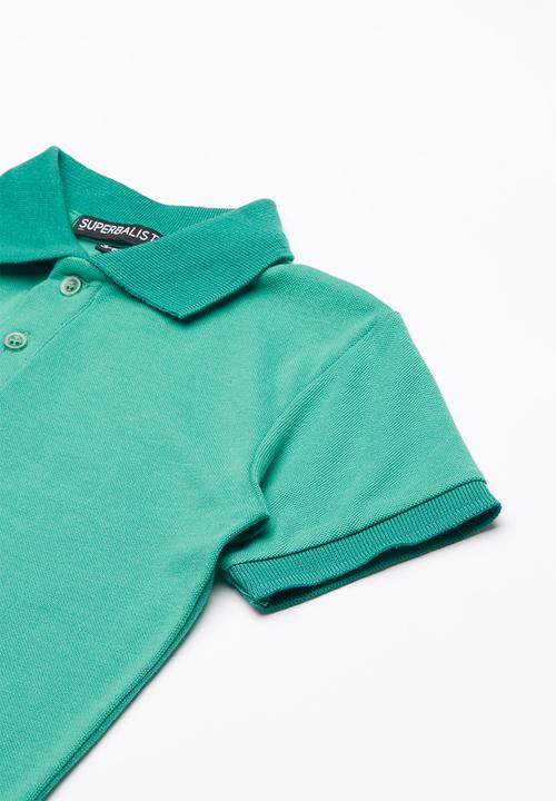 Superbalist - Pique polo shirt - green