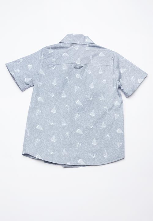Superbalist - Printed summer shirt - grey 