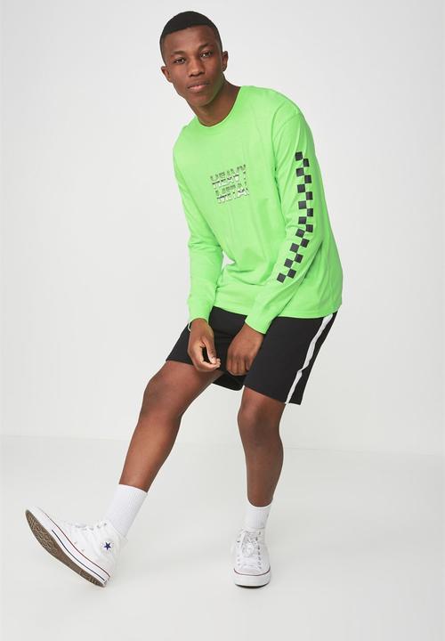 Cotton On - Tbar long sleeve tee - green