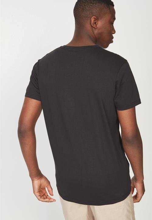 Cotton On - Tbar collaboration short sleeve tee - black
