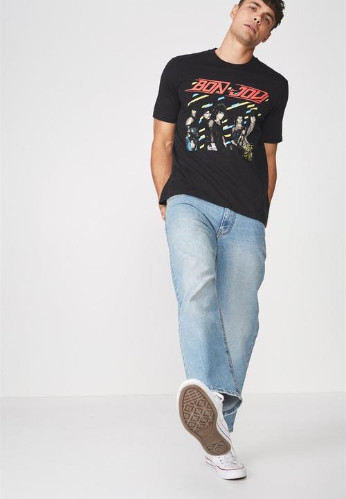 Cotton On - Tbar collaboration short sleeve tee - black