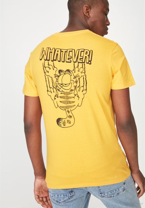Cotton On - Tbar collaboration short sleeve tee - yellow