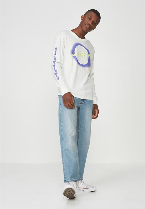 Cotton On - Tbar long sleeve tee - white
