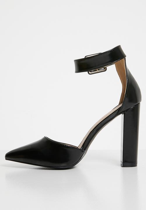 Superbalist - Pointed block heel - black 