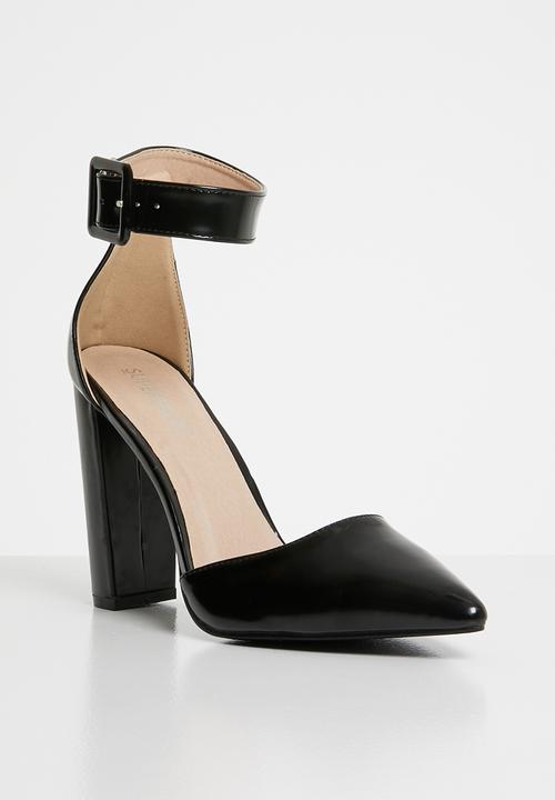Superbalist - Pointed block heel - black 