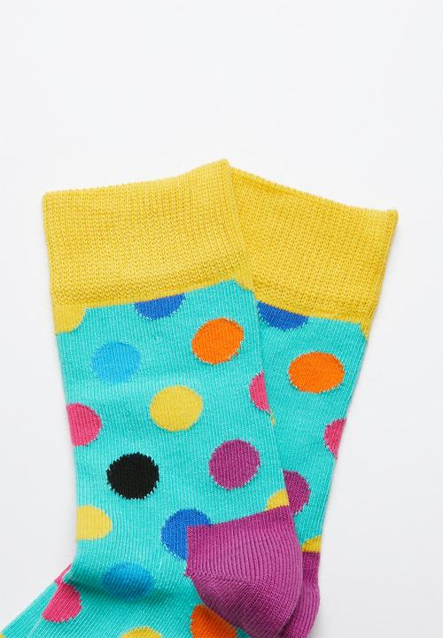 Happy Socks - Kids nautical big dot socks 2 pack - multi