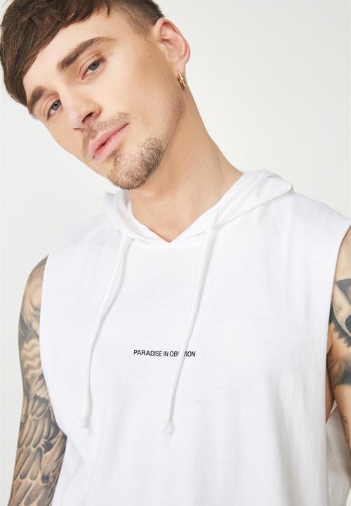 Cotton On - Hustle muscle tank - white