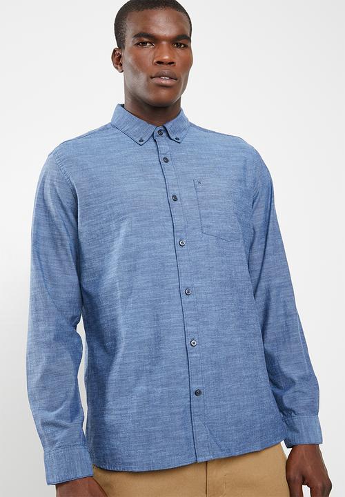 Hurley - Long sleeve shirt - blue