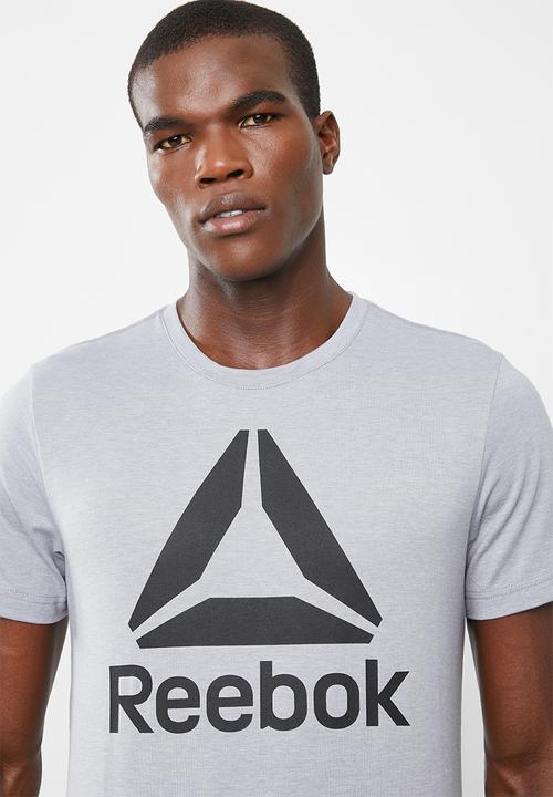 Reebok - El stacked tee - grey