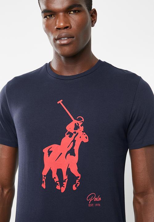 POLO - Classic big pony short sleeve crew neck T-shirt - navy 