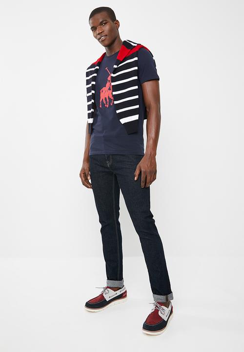 POLO - Classic big pony short sleeve crew neck T-shirt - navy 